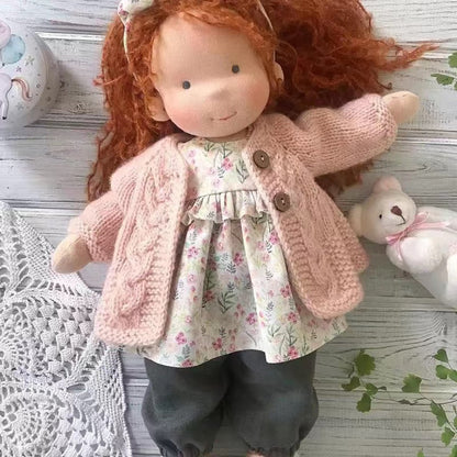 Waldorf pop | Handgemaakt | Fantasiespel | Poppen | Waldorfpedagogisch Speelgoed