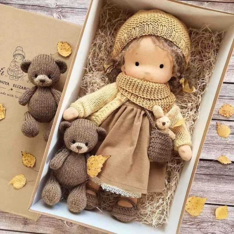 Waldorf pop | Handgemaakt | Fantasiespel | Poppen | Waldorfpedagogisch Speelgoed