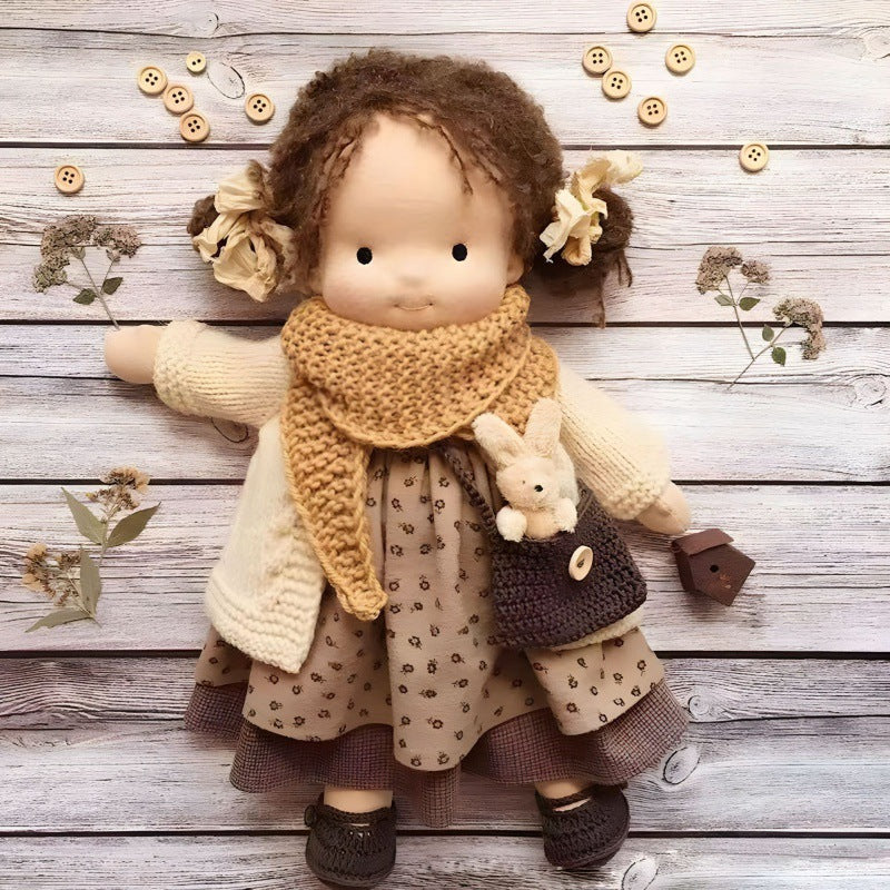 Waldorf pop | Handgemaakt | Fantasiespel | Poppen | Waldorfpedagogisch Speelgoed