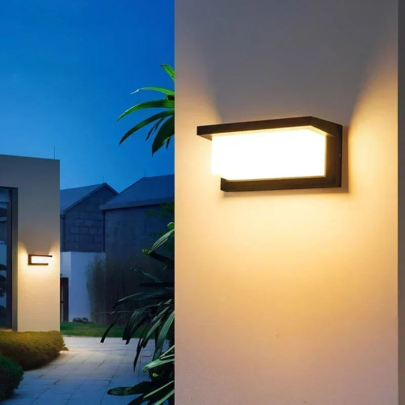 Bewegingsgestuurde LED-wandlamp voor buiten | Weerbestendig