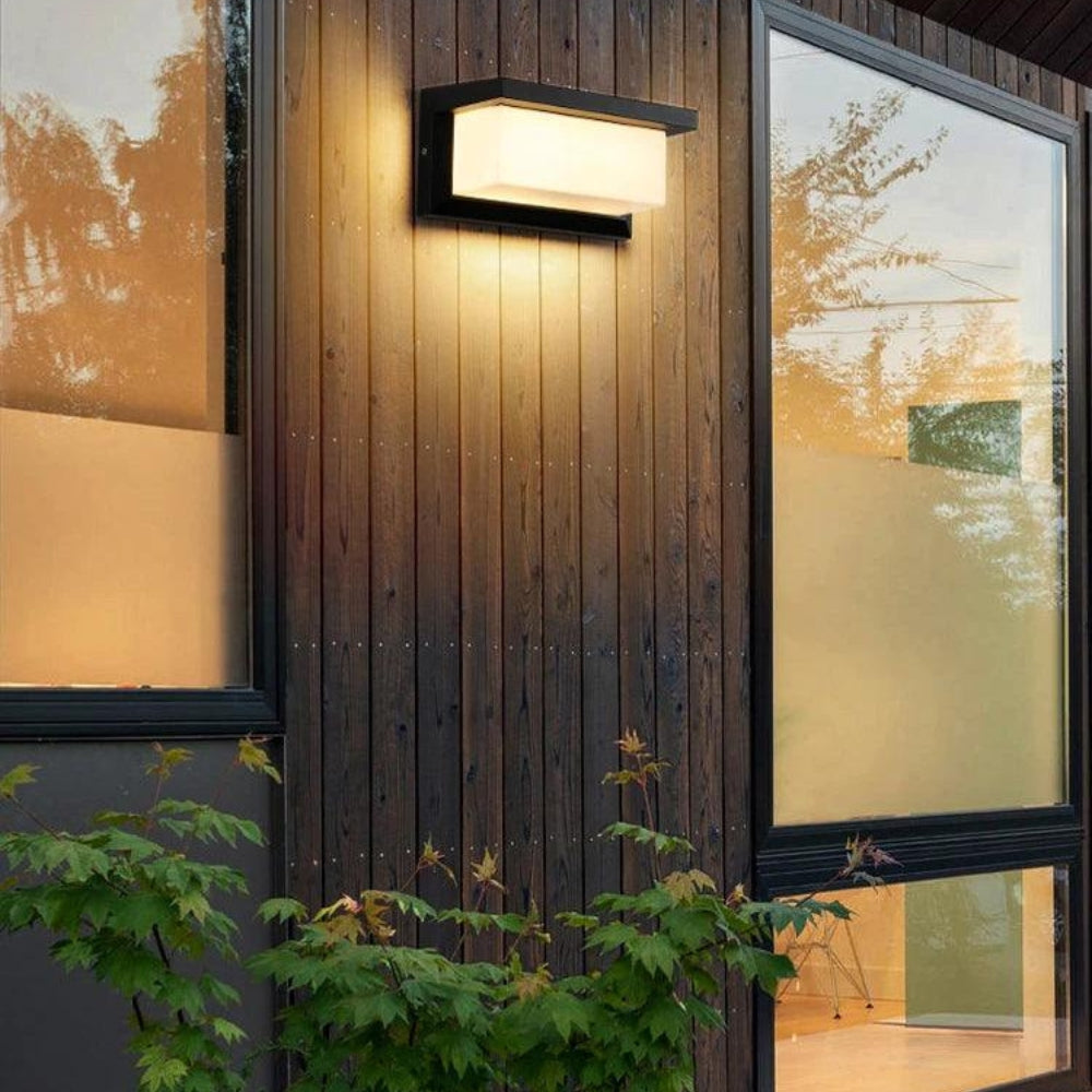 Bewegingsgestuurde LED-wandlamp voor buiten | Weerbestendig