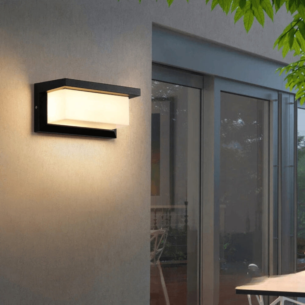 Bewegingsgestuurde LED-wandlamp voor buiten | Weerbestendig