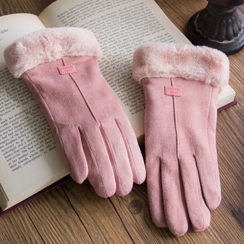 Warme Suède Dameshandschoenen - VelvTouch