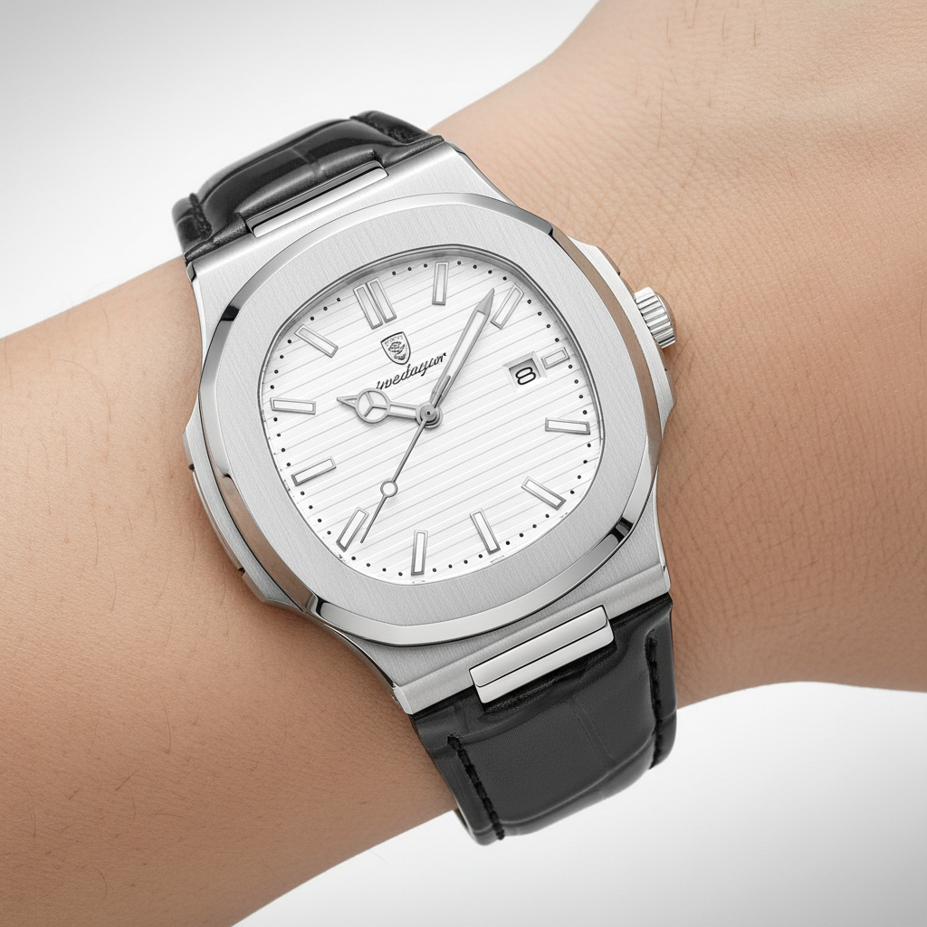 Titanium Sporthorloge met Hardlex Glas - Waterdicht en Krasvrij