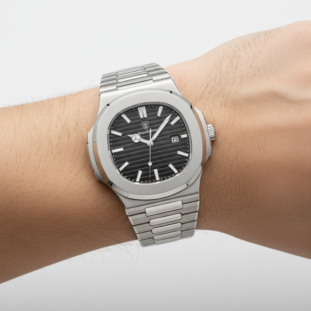 Titanium Sporthorloge met Hardlex Glas - Waterdicht en Krasvrij