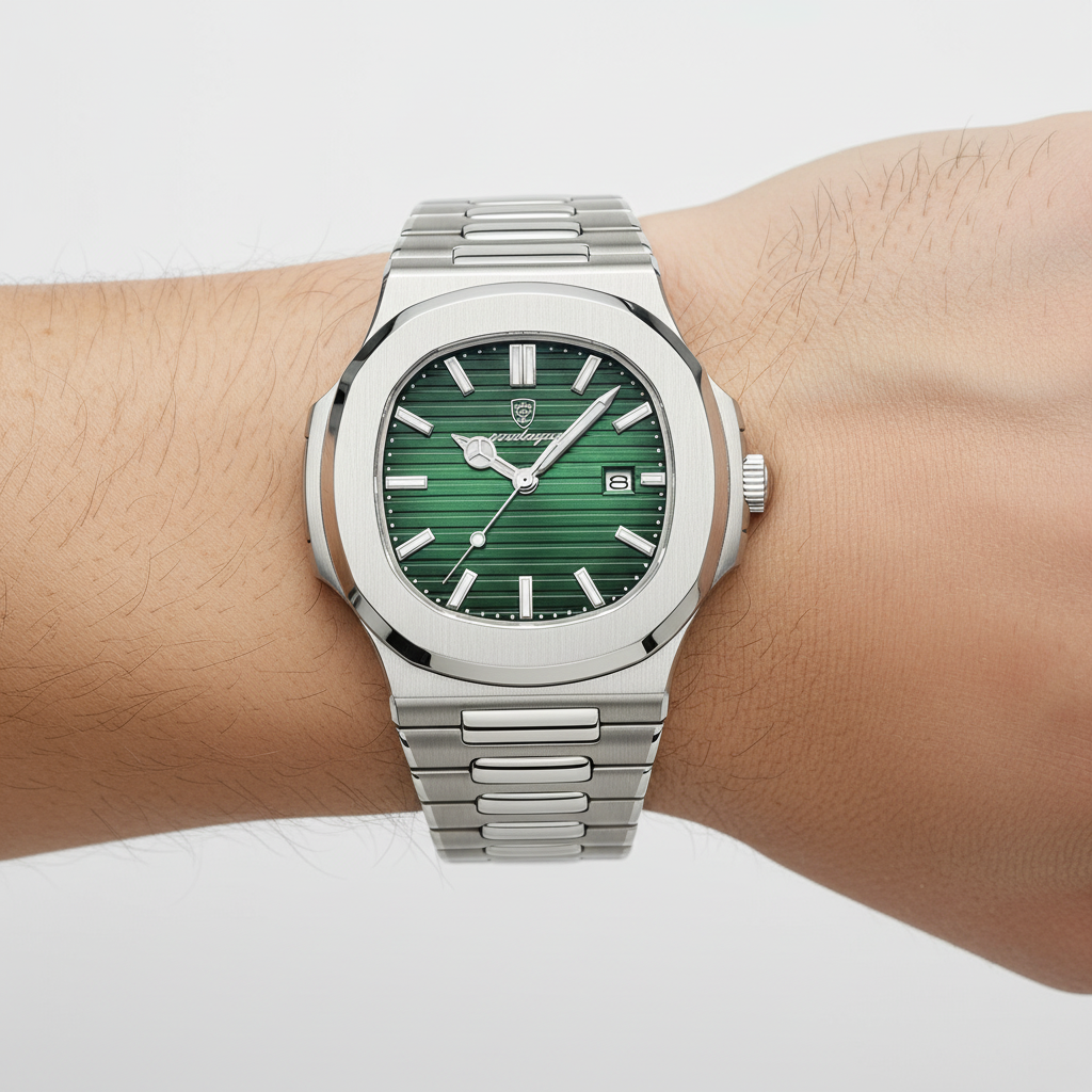 Titanium Sporthorloge met Hardlex Glas - Waterdicht en Krasvrij