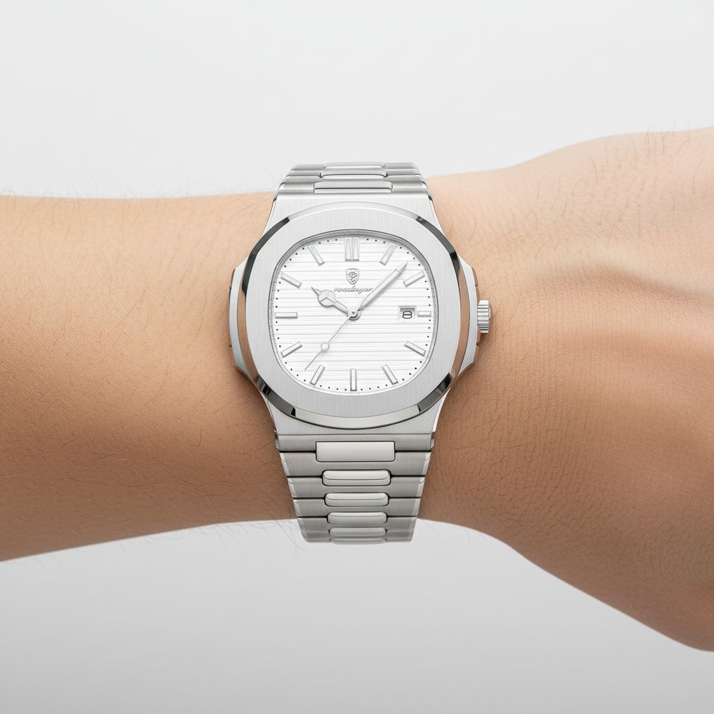 Titanium Sporthorloge met Hardlex Glas - Waterdicht en Krasvrij