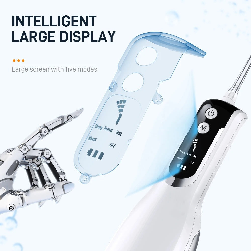 Waterflosser Draadloos | Jet Tandenreiniger voor Gezond Tandvlees & Orthodontische Zorg