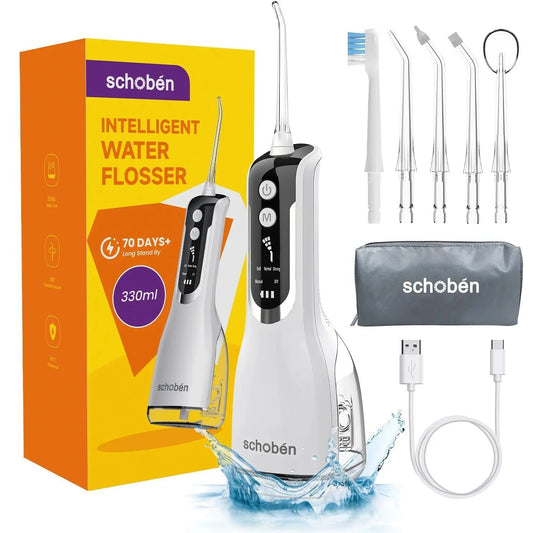 Waterflosser Draadloos | Jet Tandenreiniger voor Gezond Tandvlees & Orthodontische Zorg