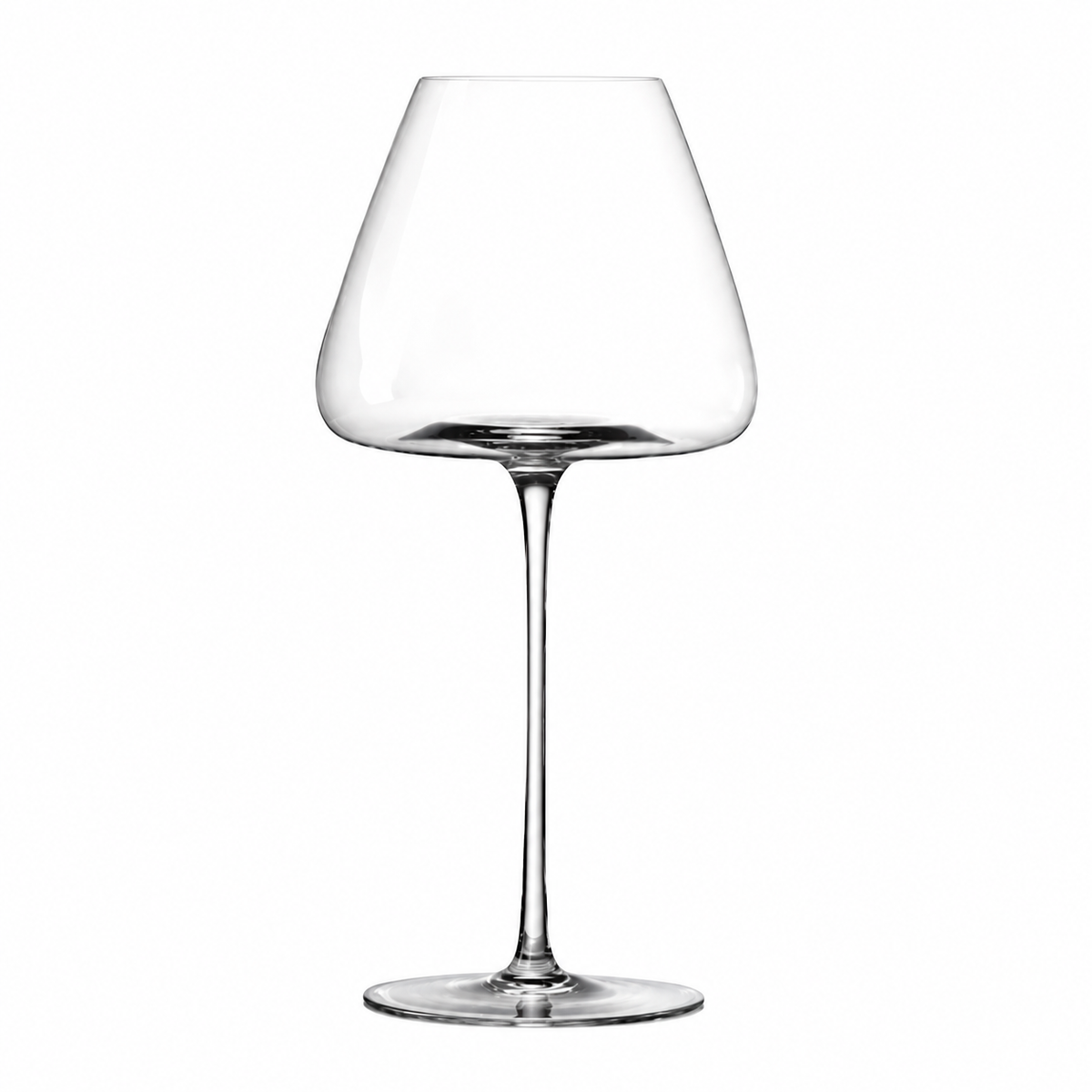 Handgemaakte loodvrije kristallen wijnglas – elegante voetglas voor rode en witte wijn