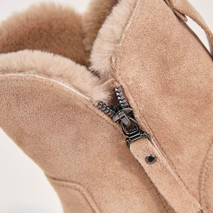 Warme Dameslaarzen Lurena – Waterdichte Winterboots met Bontvoering