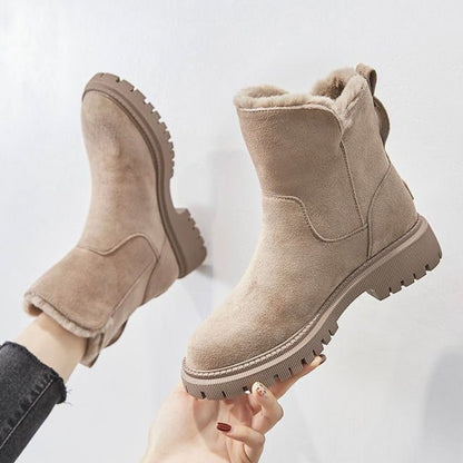 Warme Dameslaarzen Lurena – Waterdichte Winterboots met Bontvoering