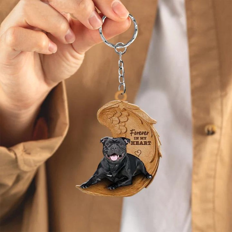 Zwarte Staffordshire Bull Terrier | Voor Altijd in Mijn Hart