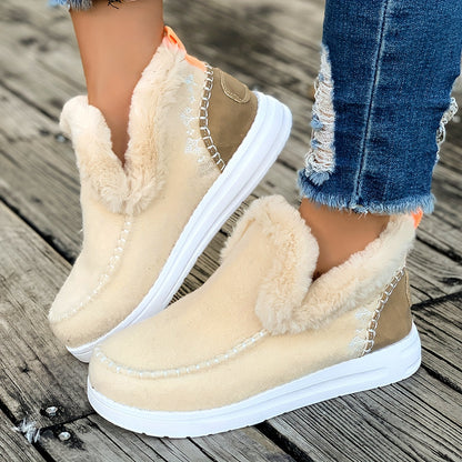 Cozy Women's Warm Slippers PlushSoft – Winter Slippers with Non-Slip Sole