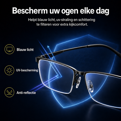 Progressieve Multifocale Bril met Lichtadaptieve Glazen en UV-bescherming