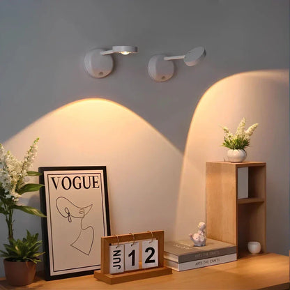 Draadloze LED-spot met bewegingssensor - 360° draaibaar
