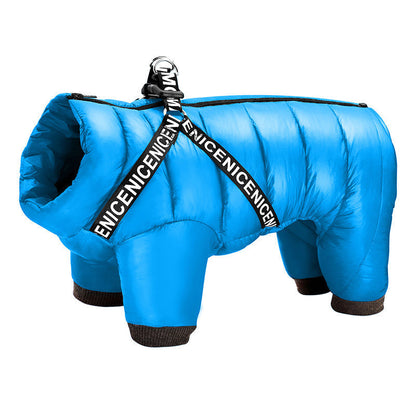 WarmPaw WinterComfort Hondjas – Winddichte Jas met Zachte Isolatie voor Koud Weer