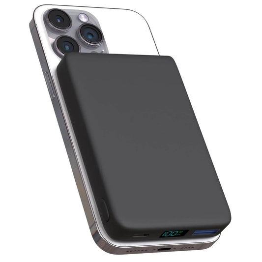Magnetische Draadloze Powerbank – Compact en Krachtig voor Smartphones