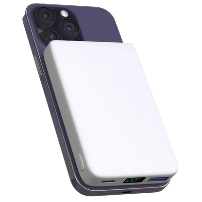 Magnetische Draadloze Powerbank – Compact en Krachtig voor Smartphones