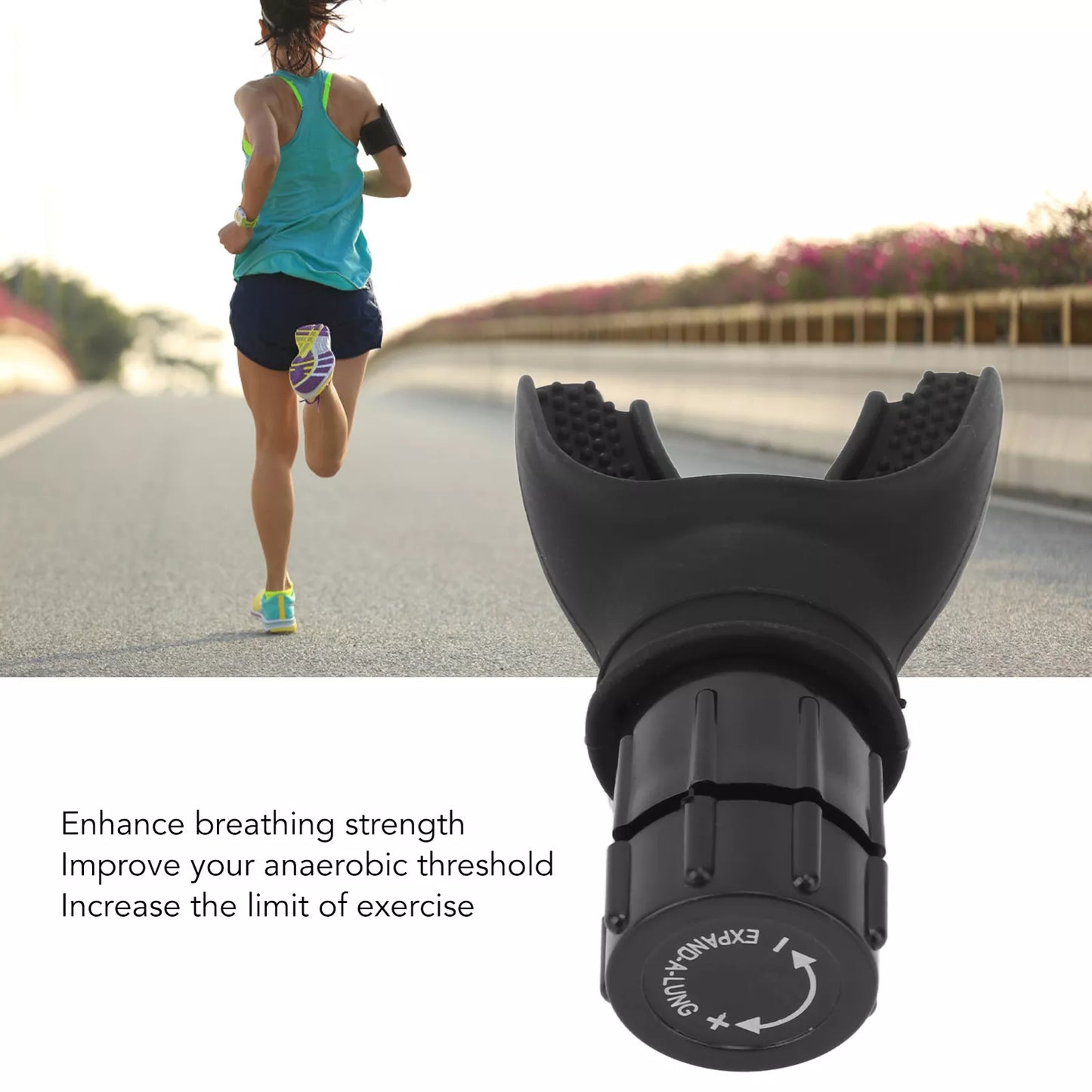 AdemFit Longtrainer – Verstelbare Ademhalingsweerstand voor Sport & Herstel