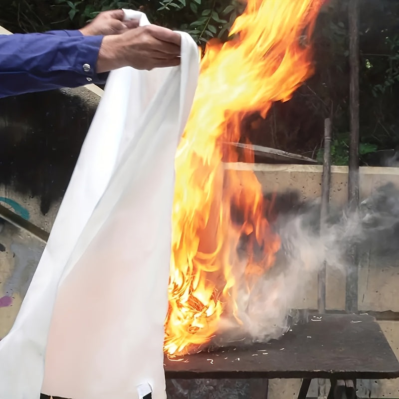 Brandveilig Glasvezel Branddeken – Compact Veiligheidsdeken voor Huis, Keuken en Auto