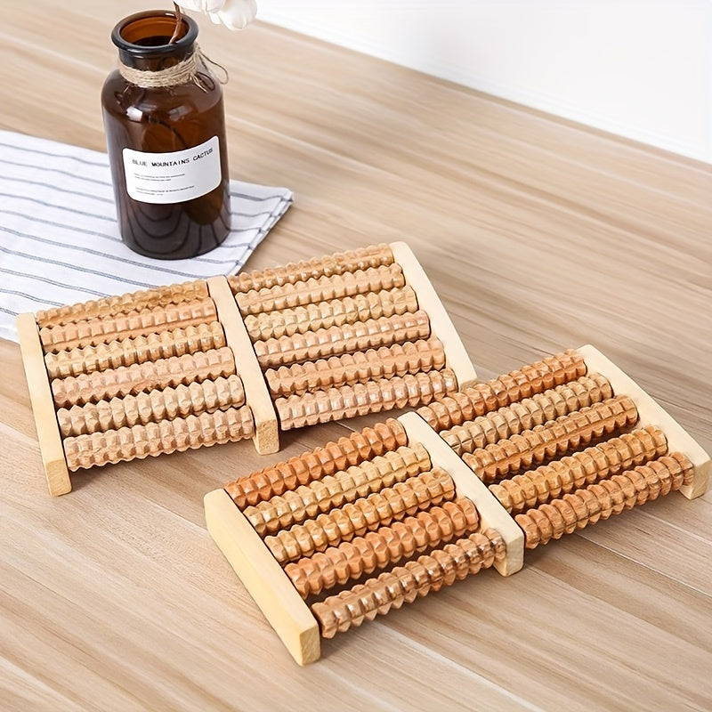 Houten Voetroller – Verminder Spanning en Stimuleer Doorbloeding