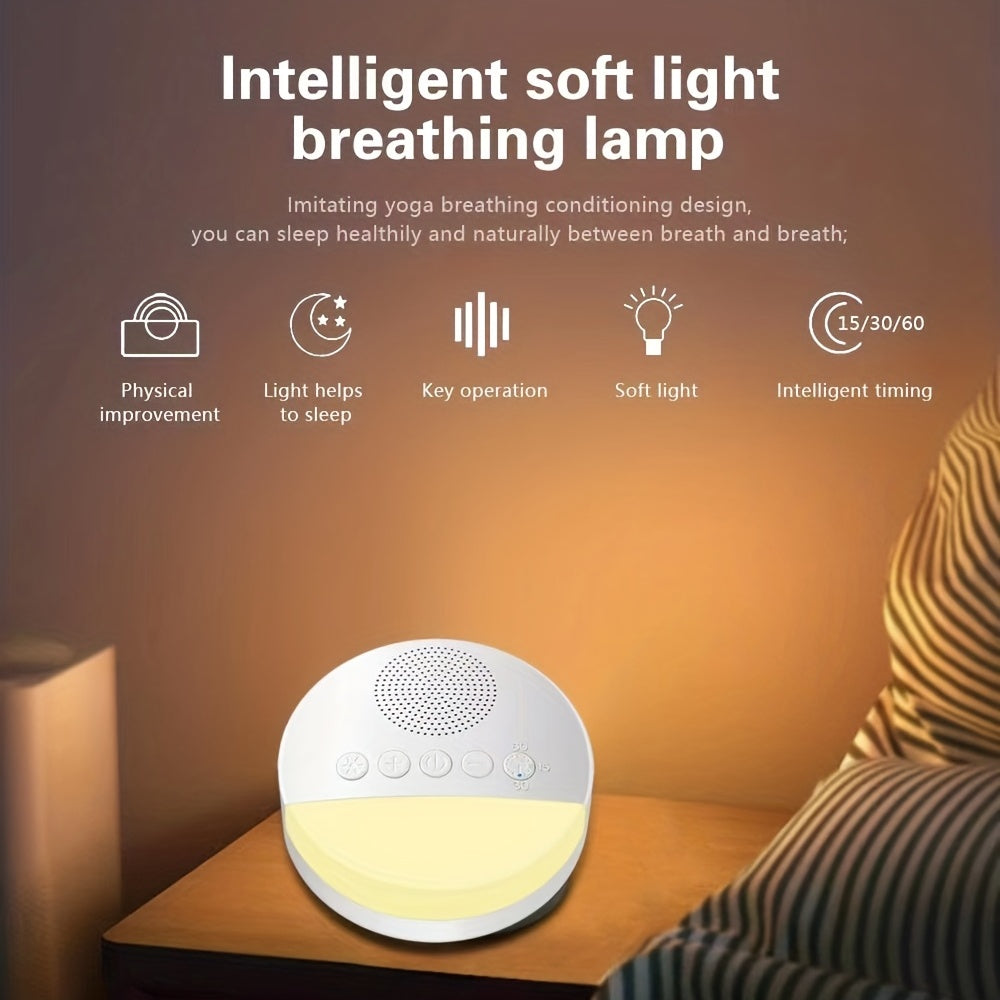 DreamWave White Noise Machine – Rustgevende Geluidstherapie met Timer