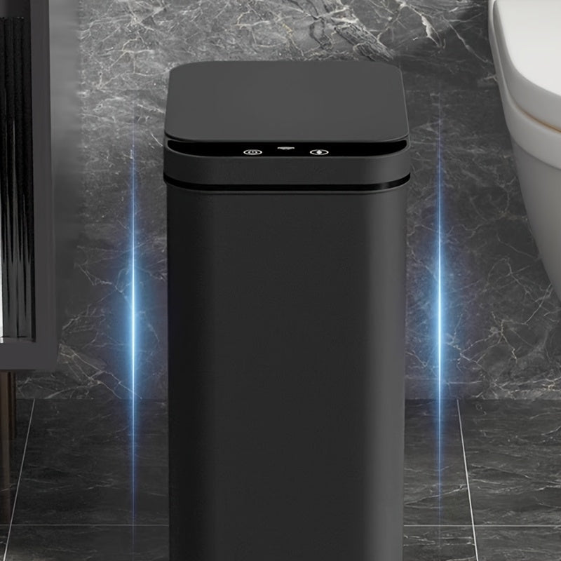 Set van 2 Slimme Sensor Prullenbakken – Touchless en Compact (Zwart)