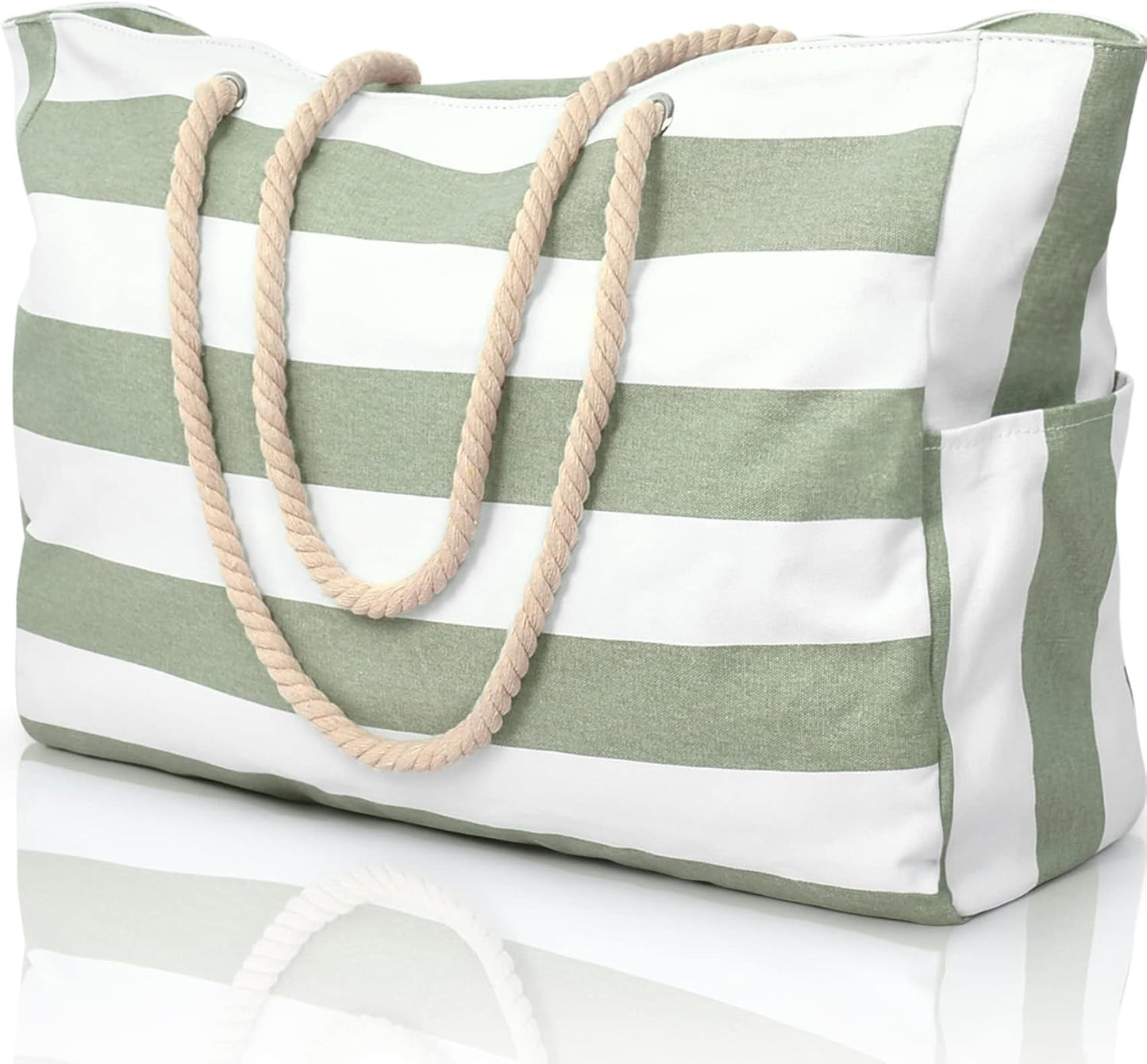 Oversized Waterdichte Strandtas met Zandbestendige Binnenkant