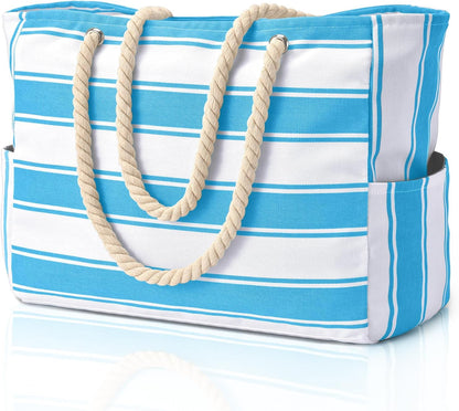 Oversized Waterdichte Strandtas met Zandbestendige Binnenkant