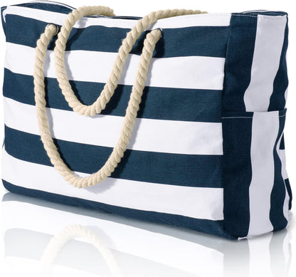 Oversized Waterdichte Strandtas met Zandbestendige Binnenkant