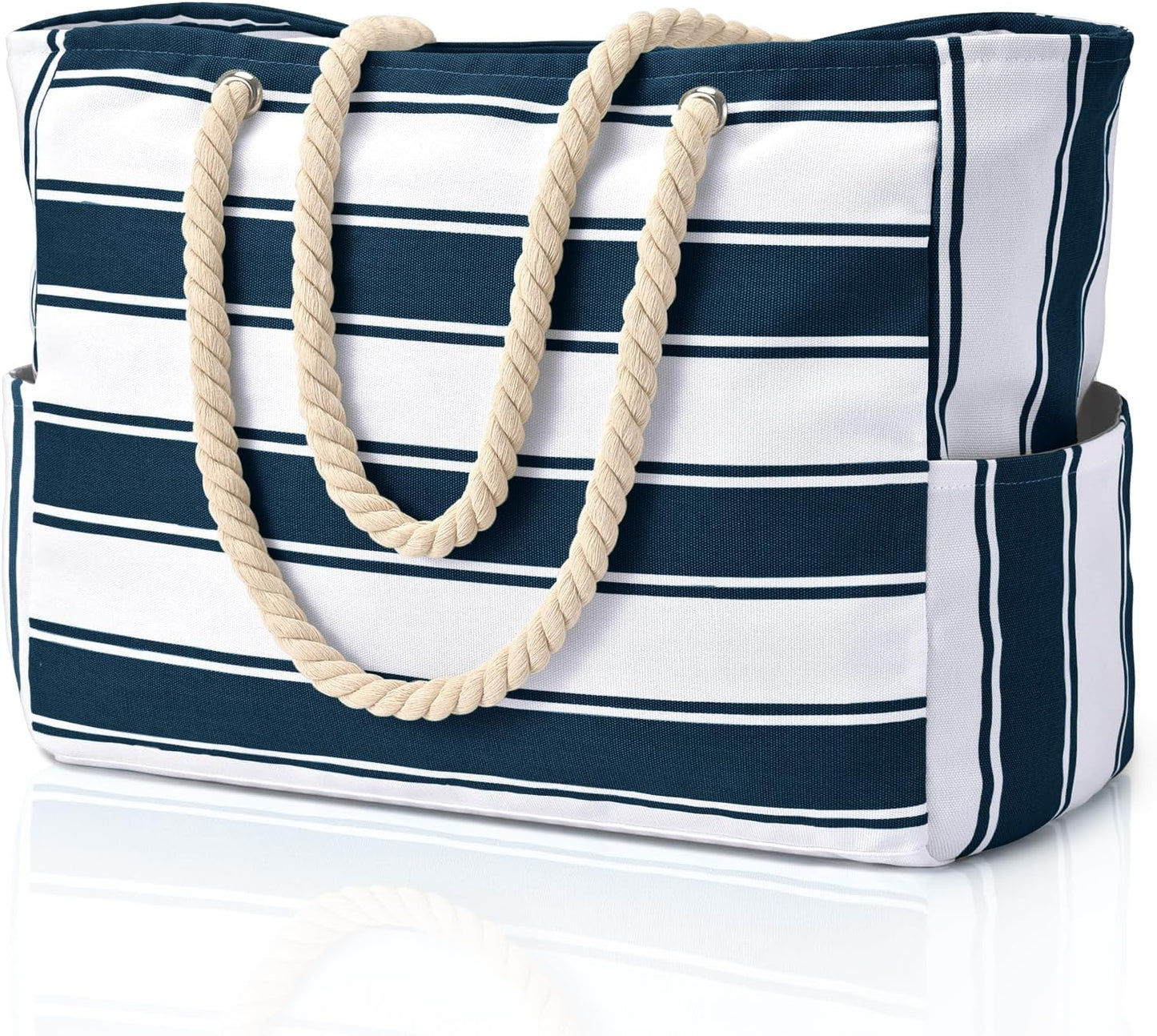 Oversized Waterdichte Strandtas met Zandbestendige Binnenkant