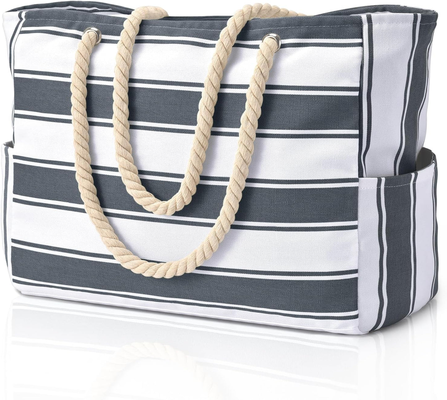 Oversized Waterdichte Strandtas met Zandbestendige Binnenkant