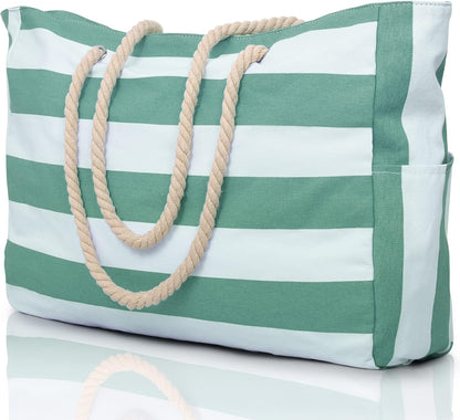 Oversized Waterdichte Strandtas met Zandbestendige Binnenkant