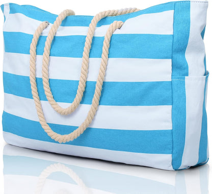 Oversized Waterdichte Strandtas met Zandbestendige Binnenkant