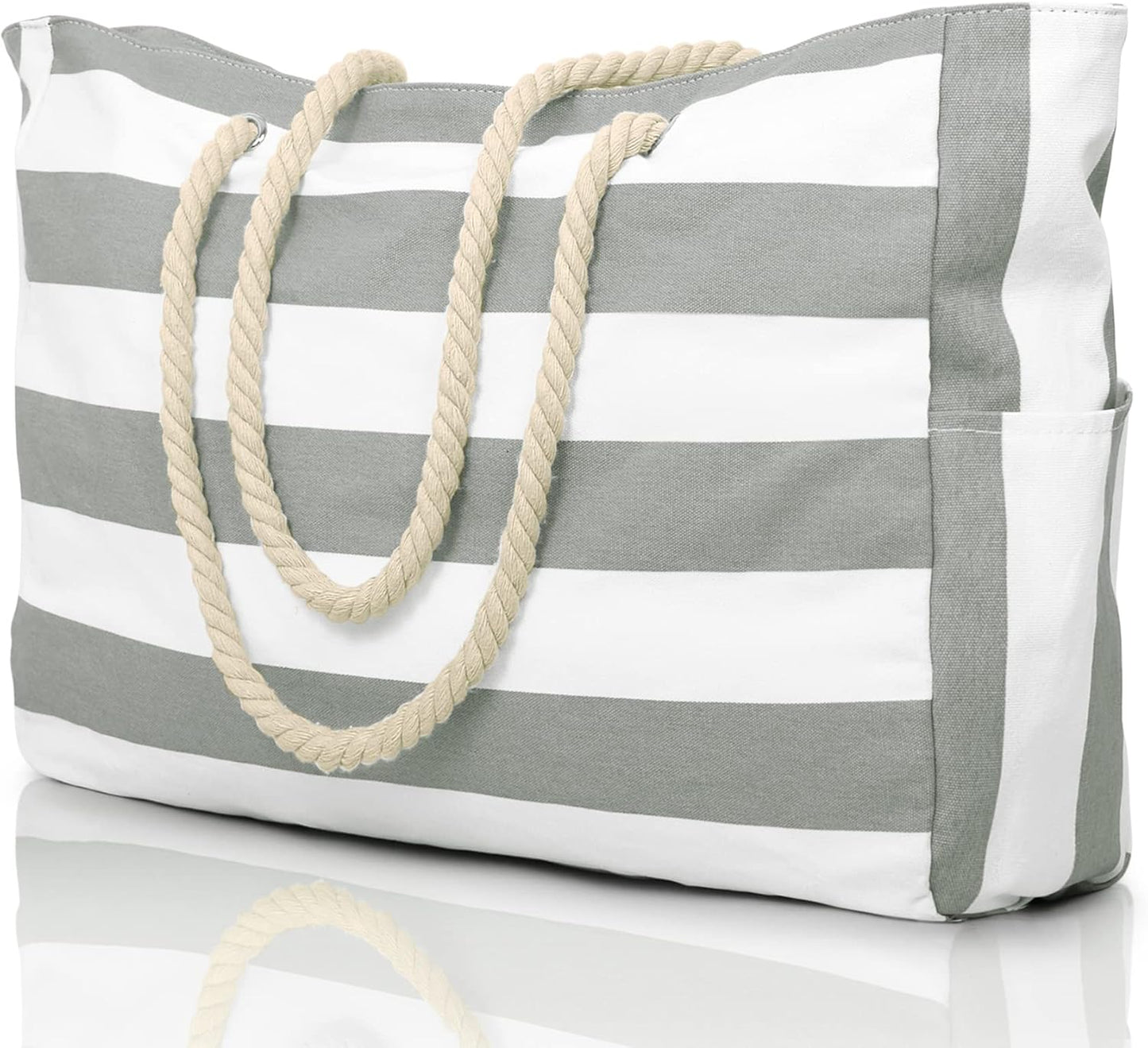 Oversized Waterdichte Strandtas met Zandbestendige Binnenkant