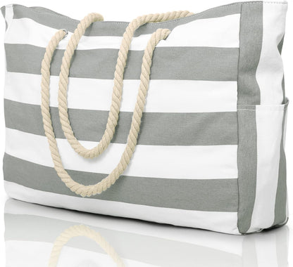 Oversized Waterdichte Strandtas met Zandbestendige Binnenkant