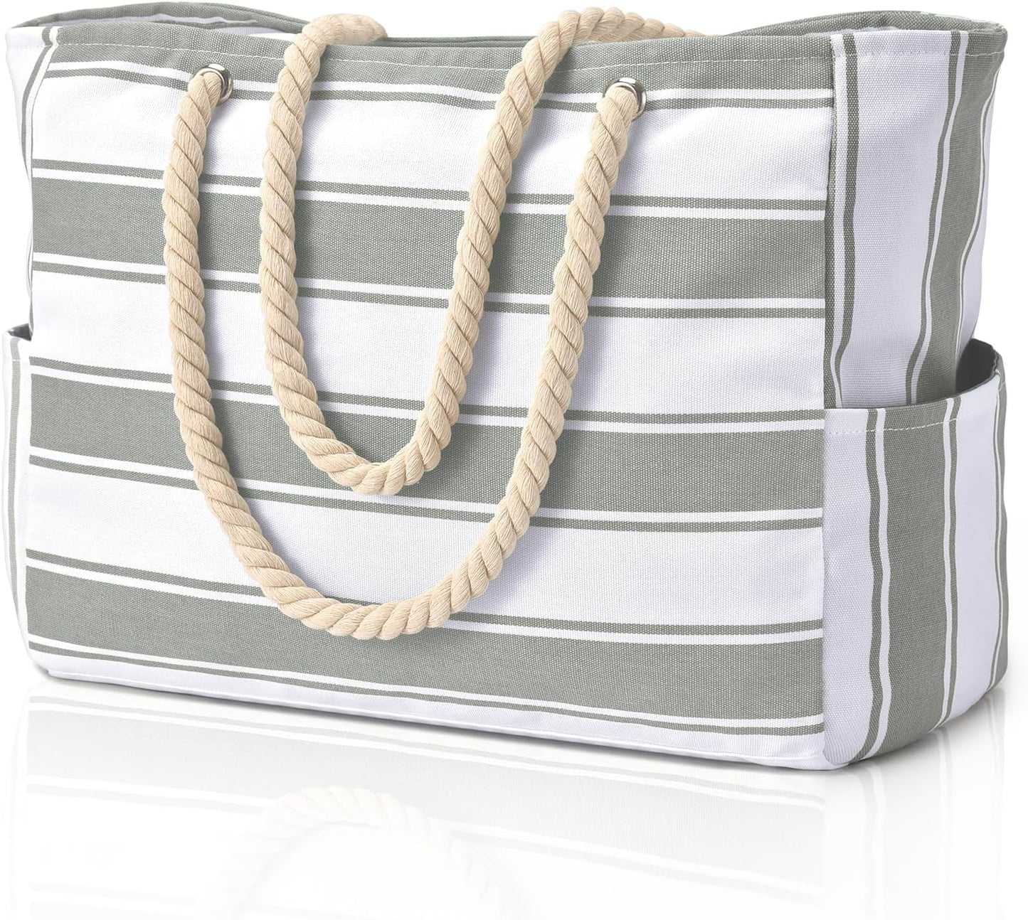 Oversized Waterdichte Strandtas met Zandbestendige Binnenkant