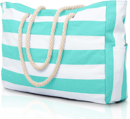 Oversized Waterdichte Strandtas met Zandbestendige Binnenkant