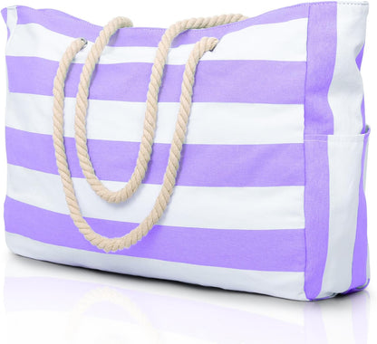 Oversized Waterdichte Strandtas met Zandbestendige Binnenkant