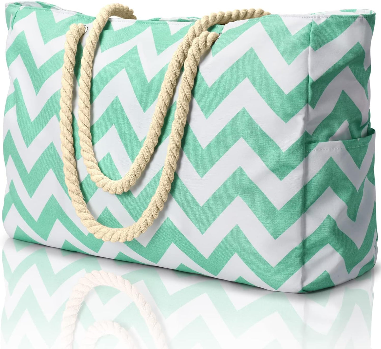 Oversized Waterdichte Strandtas met Zandbestendige Binnenkant