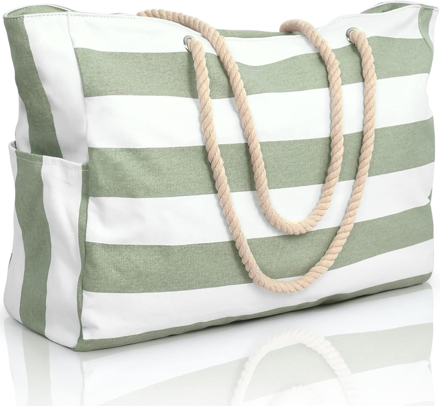 Oversized Waterdichte Strandtas met Zandbestendige Binnenkant