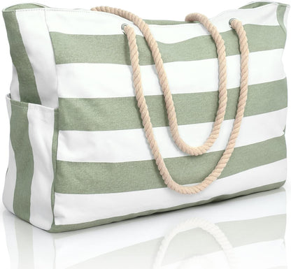 Oversized Waterdichte Strandtas met Zandbestendige Binnenkant