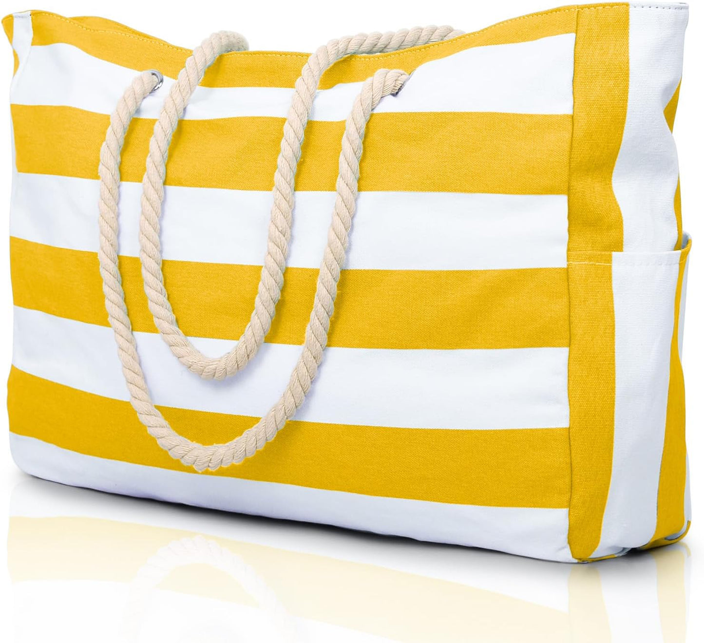 Oversized Waterdichte Strandtas met Zandbestendige Binnenkant