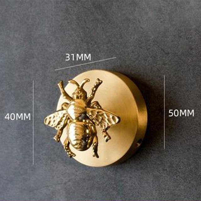 Gouden Messing Muurhaken – Handgemaakte Dierenontwerpen voor Stijlvolle Wanddecoratie