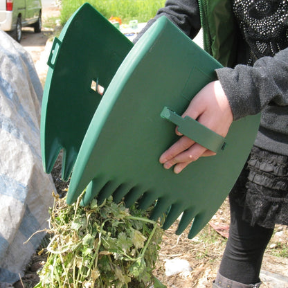 LeafGrab Tuin Grijpers voor Bladeren en Tuinafval Set van 2