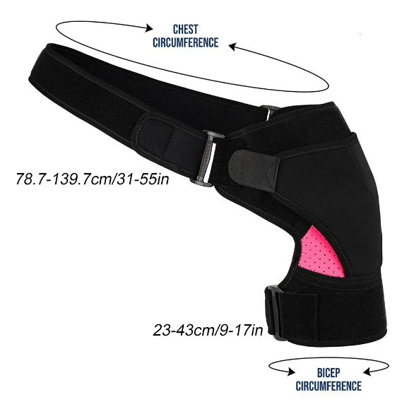 SchouderFlex Verstelbare Schouderbrace met Comfortabele Compressie