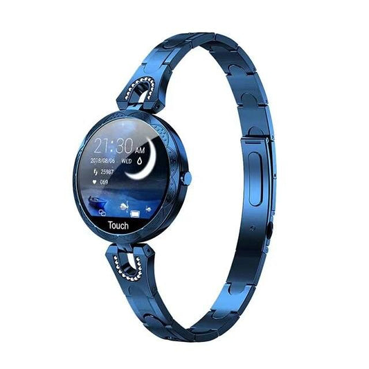 PolsVital Dames Smartwatch – Waterdicht, Gezondheids- en Fitnessmonitor in Stijlvol Design