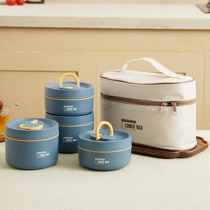 ThermoBox Isolerende Lunchbox – 4 Laags Met Gratis Draagtas