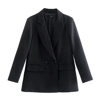 Klassieke Damesblazers met Dubbele Knopen en Regular Fit